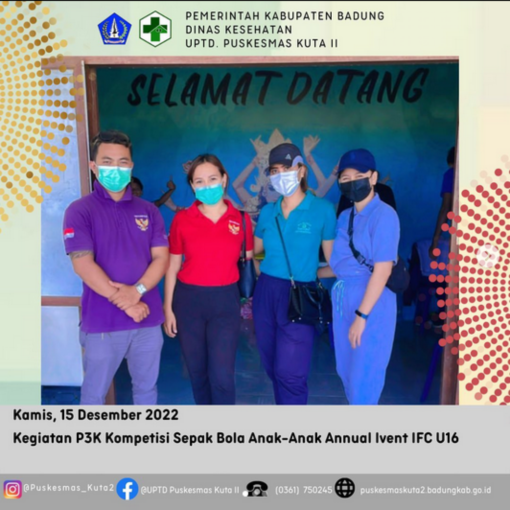 Kegiatan P3K Kompetensi Sepak Bola Anak-Anak Annual Ivent IFC U16